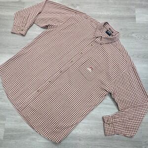 NBC Experience Mens Button Down Long Sleeve Collared Shirt XXL‎ Plaid